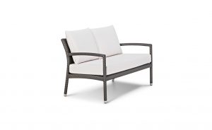 OHMM Outdoor Flo 2 Seater Sofa With Cushions