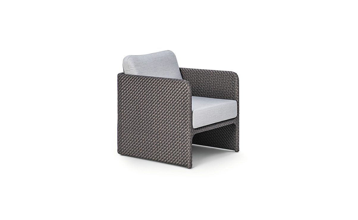 OHMM Outdoor Horizon Lounge Chair With Cushions