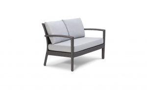 OHMM Outdoor Palm 2 Seater Sofa With Cushions