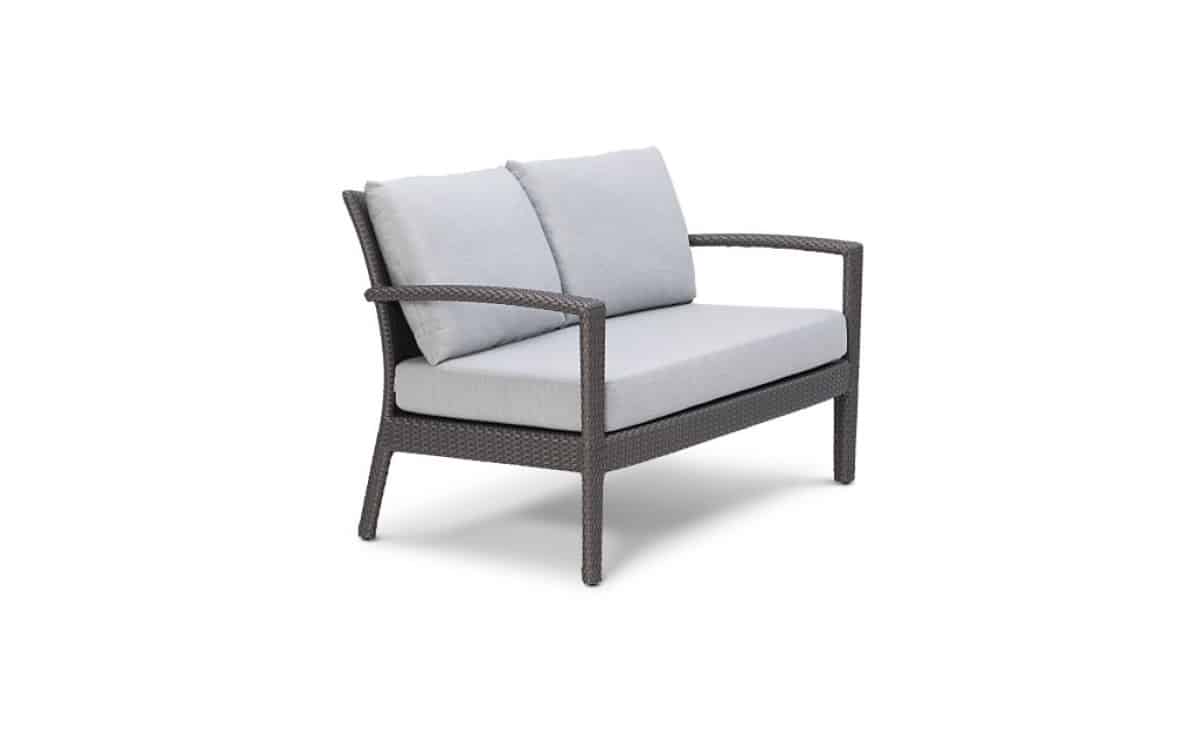 OHMM Outdoor Palm 2 Seater Sofa With Cushions