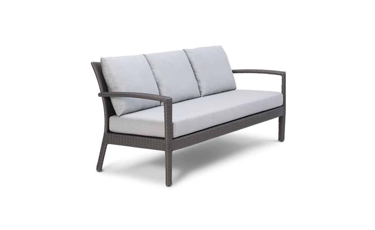 OHMM Outdoor Palm 3 Seater Sofa With Cushions