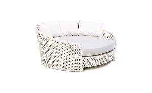 OHMM Outdoor Tamaru Day Bed With Cushions