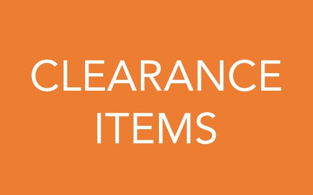 CLEARANCE ITEMS