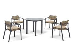 ohmm outdoor furniture kara outdoor dining set