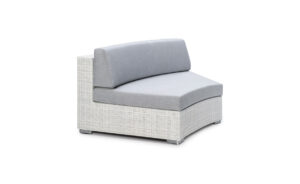 MODULO CURVED MODULE CHALK FIBRE <br>CUSHION COLOURS CAN BE CHOSEN