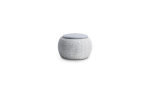 SOL OTTOMAN LARGE SEASALT FIBRE <br>CUSHION COLOURS CAN BE CHOSEN